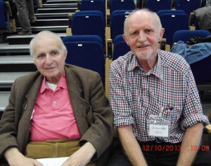 Walter Wolfgang and M.C.N.D. Co-Chair Gerry Poole