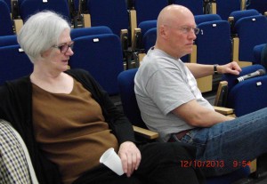 Carol Turner and Peter Wilson