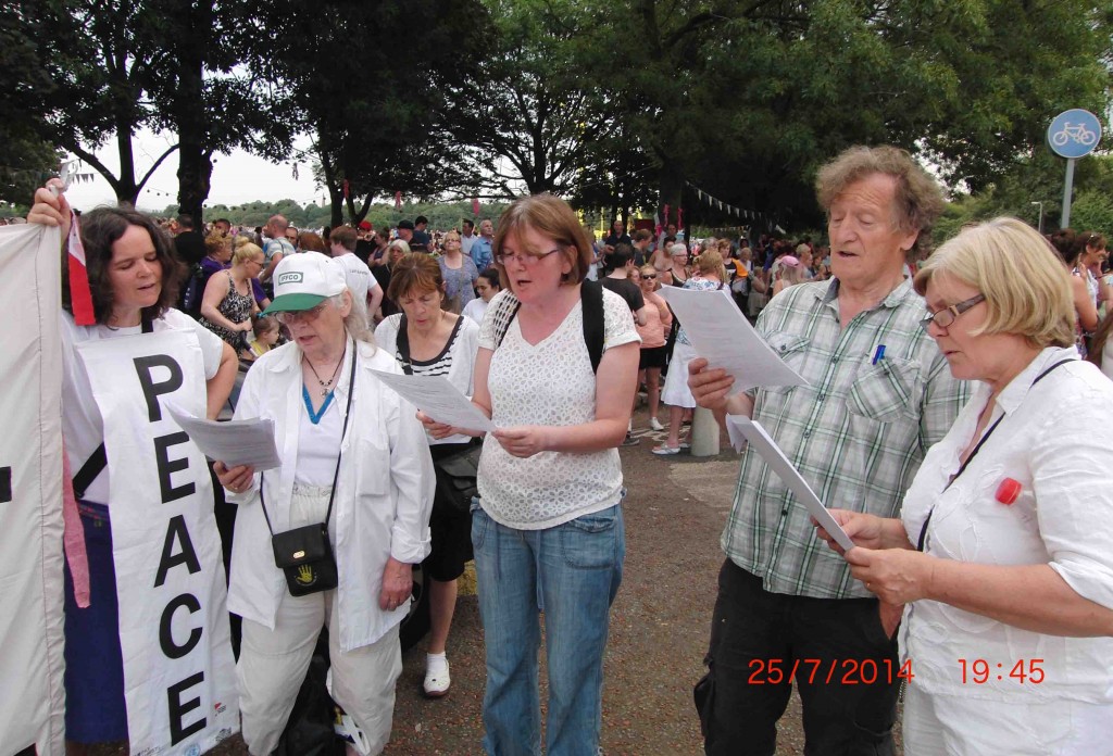 11e 25.7.14 Songs of Peace for the Giants, Newsham Park