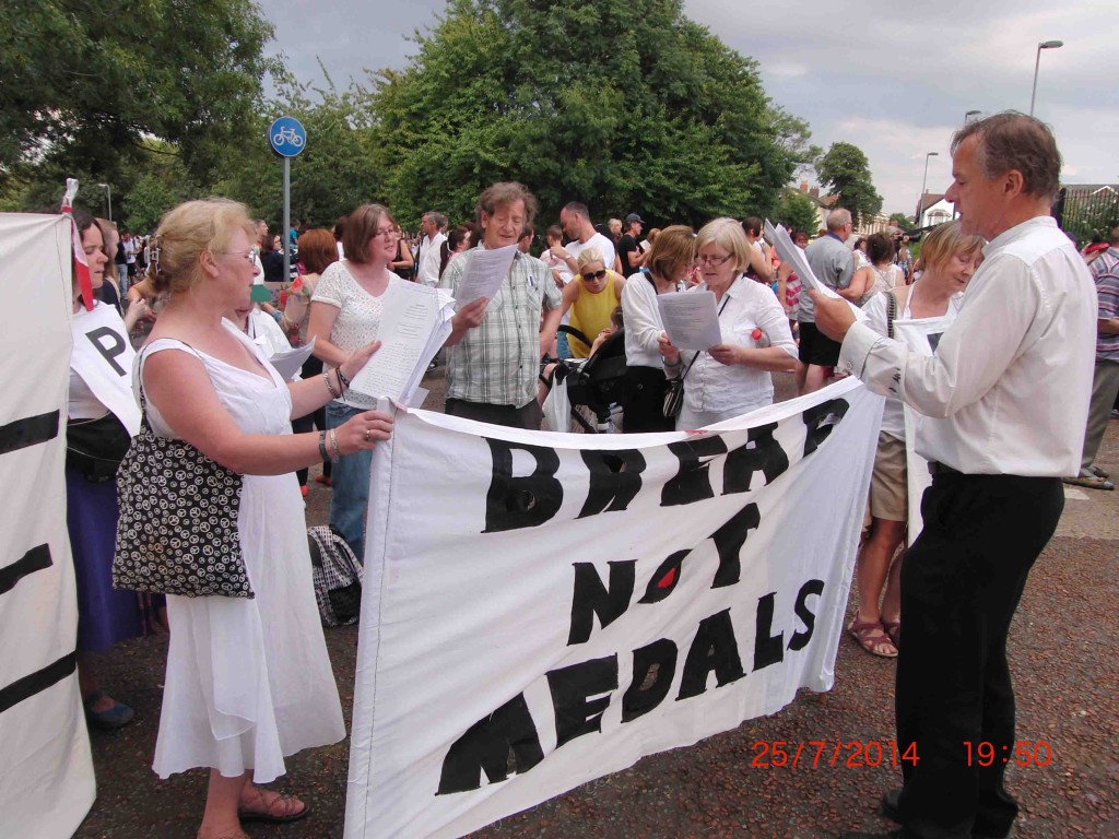 14e 25.7.14 Songs of Peace for the Giants, Newsham Park