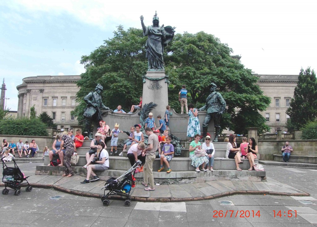 29e 26.7.14 Peaceful use for memorial to our violent past