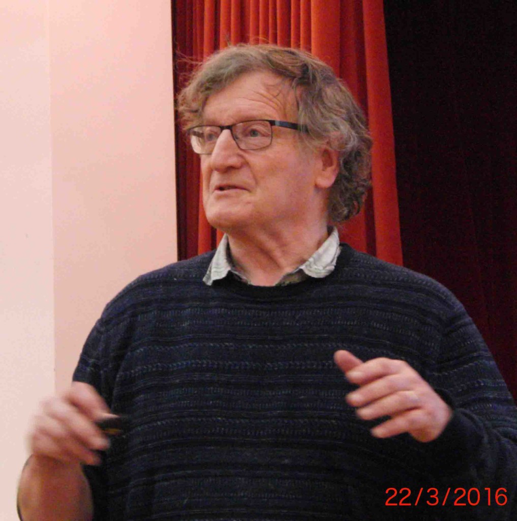 01e 22.3.16 Dave Hookes addresses  Stop the War Syria meeting in Liverpool Quakers