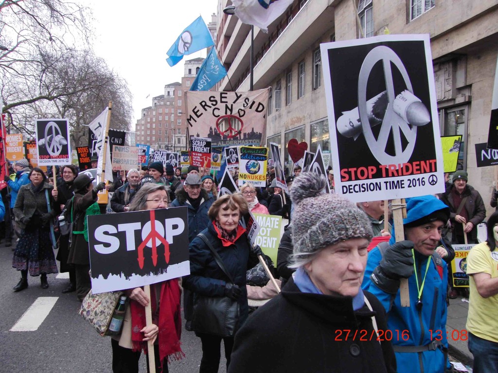 06e 27.2.16 Merseyside CND joins Stop Trident Demo in London