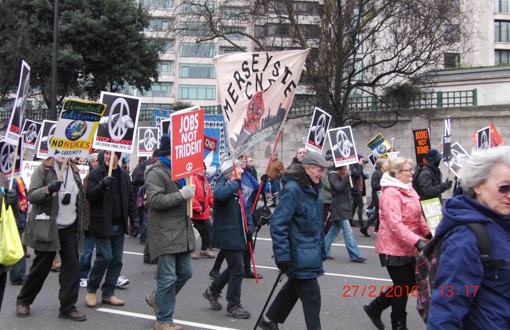 09e 27.2.16 Merseyside CND joins Stop Trident Demo in London