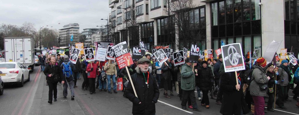 15e 27.2.16 Stop Trident Demo in London