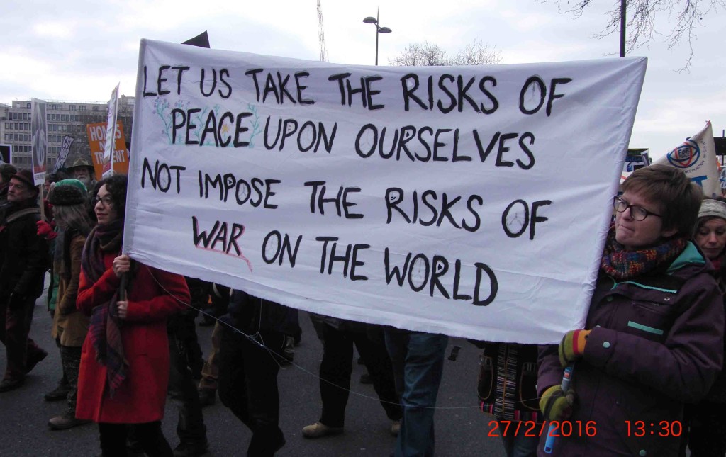 18e 27.2.16 Stop Trident Demo in London