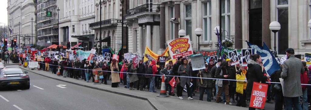 21e 27.2.16 Stop Trident Demo in London