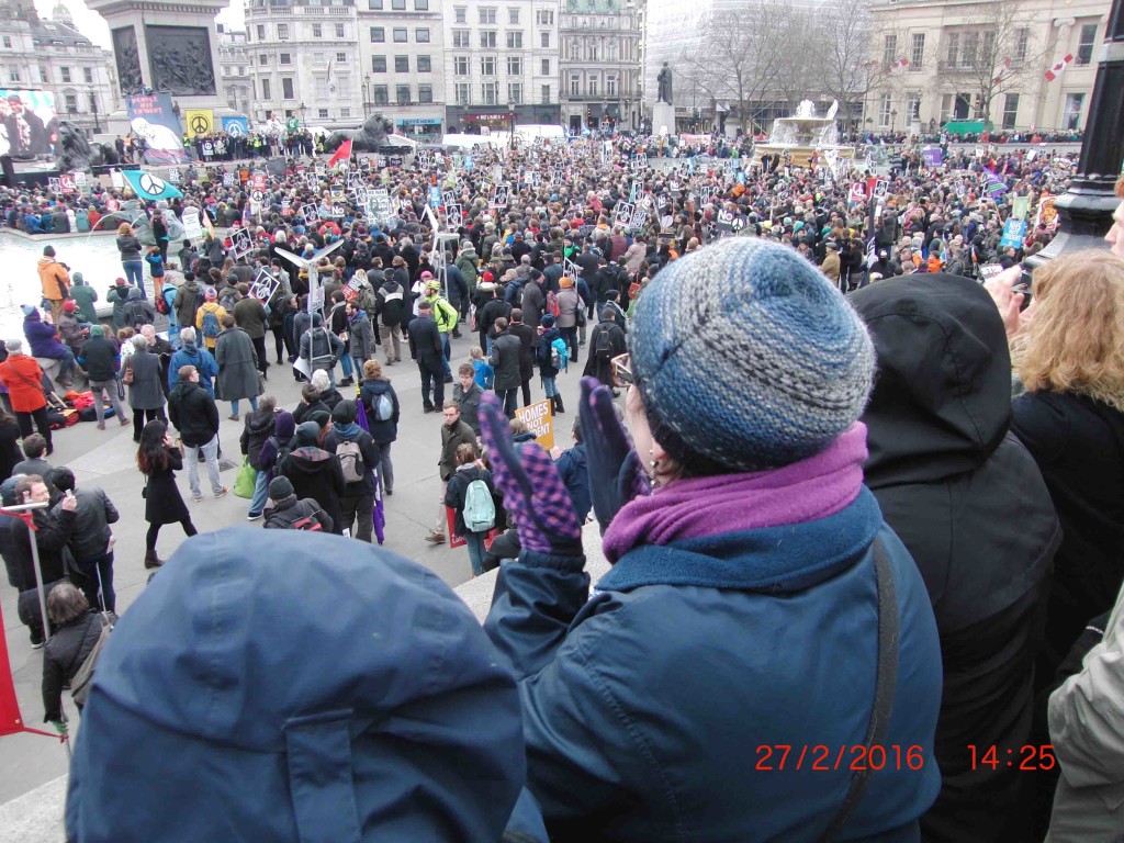 33e 27.2.16 Stop Trident Demo in London