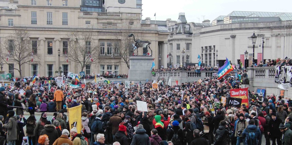 39e 27.2.16 Stop Trident Demo in London