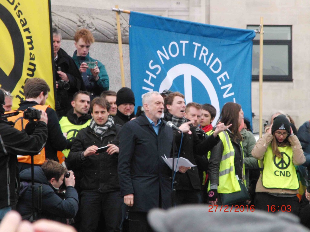 52e 27.2.16 Jeremy Corbyn at Stop Trident Demo in London