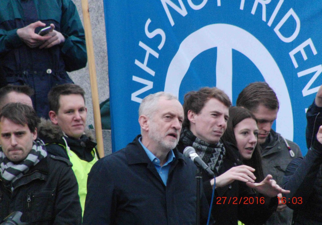 53e 27.2.16 Jeremy Corbyn at Stop Trident Demo in London