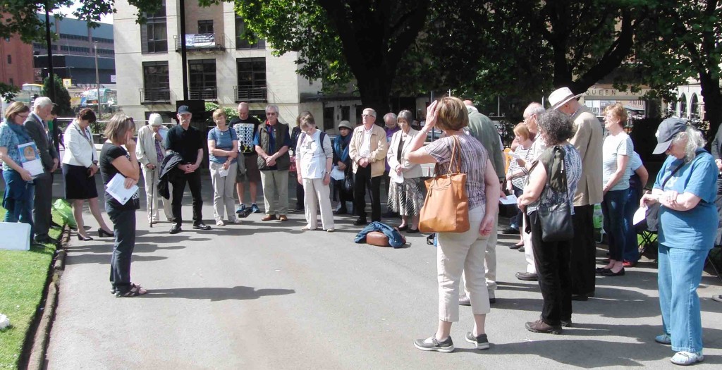 34e 6.8.16 MCND remembrance in Liverpool of 71st Anniversary of Hiroshima Atom Bomb