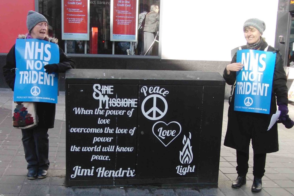 70e 1.3.17 Pax Christi Ash Wednesday Witness for Nonviolence in Liverpool